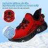 imageSneakers for Boys Slip on Sneakers Girls School Tennis Gym AthleticRed