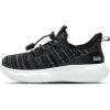 imageSneakers for Girls Slip on Shoes Boys School ShoesBlack White