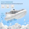 imageSneakers for Girls Slip on Shoes Boys School ShoesMix White
