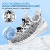 imageSneakers for Girls Slip on Shoes Boys School ShoesMix White