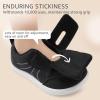 imageToddler Wide Toe Box Barefoot Shoes Boys Girls Sneakers Kids Tennis Shoes Preschool Non Slip Lightweight Comfortable First Walking Shoes Running Outdoor ActivitiesBlack White