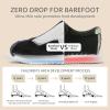 imageToddler Wide Toe Box Barefoot Shoes Boys Girls Sneakers Kids Tennis Shoes Preschool Non Slip Lightweight Comfortable First Walking Shoes Running Outdoor ActivitiesLight Purple