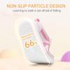 imageToddler Wide Toe Box Barefoot Shoes Boys Girls Sneakers Kids Tennis Shoes Preschool Non Slip Lightweight Comfortable First Walking Shoes Running Outdoor ActivitiesWater Pink