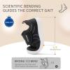 imageToddler Wide Toe Box Barefoot Shoes Boys Girls Sneakers Kids Tennis Shoes Preschool Non Slip Lightweight Comfortable First Walking Shoes Running Outdoor ActivitiesBlack White