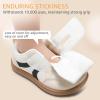 imageToddler Wide Toe Box Barefoot Shoes Boys Girls Sneakers Kids Tennis Shoes Preschool Non Slip Lightweight Comfortable First Walking Shoes Running Outdoor ActivitiesBeige White