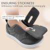imageToddler Wide Toe Box Barefoot Shoes Boys Girls Sneakers Kids Tennis Shoes Preschool Non Slip Lightweight Comfortable First Walking Shoes Running Outdoor ActivitiesDark Grey