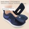 imageToddler Wide Toe Box Barefoot Shoes Boys Girls Sneakers Kids Tennis Shoes Preschool Non Slip Lightweight Comfortable First Walking Shoes Running Outdoor ActivitiesNavy White