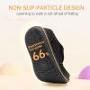 imageWide Toe Box Toddler Shoes Zero Drop Boys Girls Barefoot Shoe NonSlip Little Kids Sneakers for First WalkingAll Black