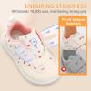 imageWide Toe Box Toddler Shoes Zero Drop Boys Girls Barefoot Shoe NonSlip Little Kids Sneakers for First WalkingBeige White