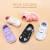 imageWide Toe Box Toddler Shoes Zero Drop Boys Girls Barefoot Shoe NonSlip Little Kids Sneakers for First WalkingBlack
