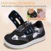 imageWide Toe Box Toddler Shoes Zero Drop Boys Girls Barefoot Shoe NonSlip Little Kids Sneakers for First WalkingBlack