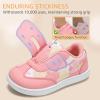 imageWide Toe Box Toddler Shoes Zero Drop Boys Girls Barefoot Shoe NonSlip Little Kids Sneakers for First WalkingPink