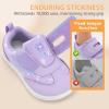 imageWide Toe Box Toddler Shoes Zero Drop Boys Girls Barefoot Shoe NonSlip Little Kids Sneakers for First WalkingPurple