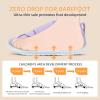 imageWide Toe Box Toddler Shoes Zero Drop Boys Girls Barefoot Shoe NonSlip Little Kids Sneakers for First WalkingPurple