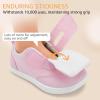 imageWide Toe Box Toddler Shoes Zero Drop Boys Girls Barefoot Shoe NonSlip Little Kids Sneakers for First WalkingWater Pink
