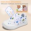 imageWide Toe Box Toddler Shoes Zero Drop Boys Girls Barefoot Shoe NonSlip Little Kids Sneakers for First WalkingWhite