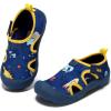 imageBoys Girls Water Shoes QuickDry Wide Toe Box Shoes Toddler Cute Beach Swim Pool ShoesToddlerLittle KidNavy Space