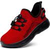 imageSneakers for Boys Slip on Sneakers Girls School Tennis Gym AthleticRed