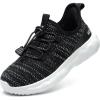 imageSneakers for Girls Slip on Shoes Boys School ShoesBlack White