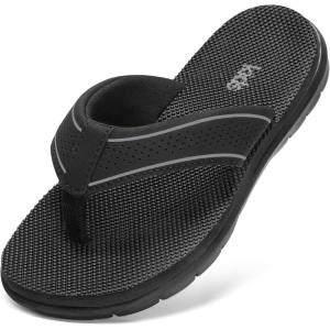 imageFlip Flops Girls Boys Unisex Summer SandalsAll Black