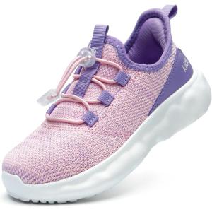 imageSneakers for Girls Slip on Shoes Boys School ShoesPink Purple
