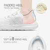 imageSTQ Women Walking Shoes with Arch Support Comfort Lightweight Slip on SneakersWhite