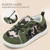 imageToddler Wide Toe Box Barefoot Shoes Boys Tennis Sneakers First Walking Shoes Flex Comfort OutdoorArmygreen Camo