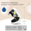 imageToddler Wide Toe Box Barefoot Shoes Boys Tennis Sneakers First Walking Shoes Flex Comfort OutdoorBlack Camo