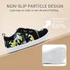 imageToddler Wide Toe Box Barefoot Shoes Boys Tennis Sneakers First Walking Shoes Flex Comfort OutdoorBlack Camo
