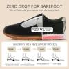 imageToddler Wide Toe Box Barefoot Shoes Boys Tennis Sneakers First Walking Shoes Flex Comfort OutdoorDark Grey