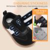 imageToddler Wide Toe Box ShoesBoys Barefoot Shoes Kids Walking Shoes Boy Sneakers NonSlip Zero Drop ShoesToddler First Walking Shoes Comfort Tennis Outdoor ActivitiesBlack White