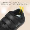 imageToddler Wide Toe Box ShoesBoys Barefoot Shoes Kids Walking Shoes Boy Sneakers NonSlip Zero Drop ShoesToddler First Walking Shoes Comfort Tennis Outdoor ActivitiesAll Black