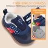 imageToddler Wide Toe Box ShoesBoys Barefoot Shoes Kids Walking Shoes Boy Sneakers NonSlip Zero Drop ShoesToddler First Walking Shoes Comfort Tennis Outdoor ActivitiesNavy