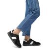 imageSTQ Orthopedic Retro Low Top Sneakers Women Fashion Tennis Skate ShoesBlack White