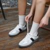 imageSTQ Orthopedic Retro Low Top Sneakers Women Fashion Tennis Skate ShoesClassic White Black