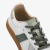 imageSTQ Orthopedic Retro Low Top Sneakers Women Fashion Tennis Skate ShoesWhite Green
