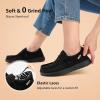 imageSTQ Womens Orthopedic LoafersLightweight Casual Boat Shoes for Plantar FasciitisAb Zebra