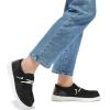 imageSTQ Womens Orthopedic LoafersLightweight Casual Boat Shoes for Plantar FasciitisBlack Leopard