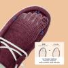 imageSTQ Womens Orthopedic LoafersLightweight Casual Boat Shoes for Plantar FasciitisGrape Purple