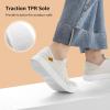 imageSTQ Womens Slip On Casual Shoes for Women  Lightweight Canvas Sneakers  Memory Foam Loafers ShoesBeige