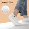 imageSTQ Womens Slip On Casual Shoes for Women  Lightweight Canvas Sneakers  Memory Foam Loafers ShoesWhite