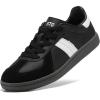 imageSTQ Orthopedic Retro Low Top Sneakers Women Fashion Tennis Skate ShoesBlack White