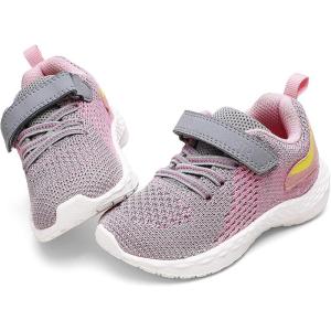 imageSTQ Toddler Shoes Kids Sneakers Pink