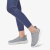 imageSTQ Hands Free Slip on Walking Shoes for Women Pregnancy Plantar Fasciitis Orthopedic Disable Slip on Sneakers Light Grey Pink Size 85