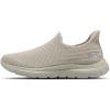 imageSTQ Slip on Sneakers Women Walking Shoes Orthopedic Shoes for Plantar Fasciitis Relief Taupe Size 9