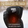 imageSTQ Boy Duck Boots Kids Waterproof Snow Boots Insulated Winter Boots LittleBig KidAll Black