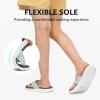 imageSTQ Orthopedic Flip Flops for Women  Memory Foam Flipflops for Plantar Fasciitis with Arch Support Pain ReliefMint Green