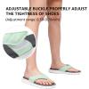 imageSTQ Orthopedic Flip Flops for Women  Memory Foam Flipflops for Plantar Fasciitis with Arch Support Pain ReliefMint Green