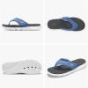 imageSTQ Orthopedic Flip Flops for Women  Memory Foam Flipflops for Plantar Fasciitis with Arch Support Pain ReliefSea Blue