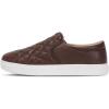 imageSTQ Loafers for Women Memory Foam Slip On Sneakers EleeS Quilted 10 Comfort Fall ShoesDark Brown